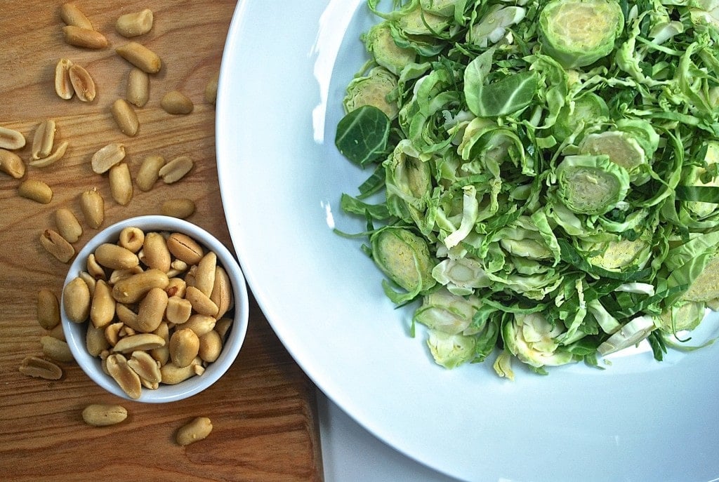 Shaved Brussels Sprouts Salad
