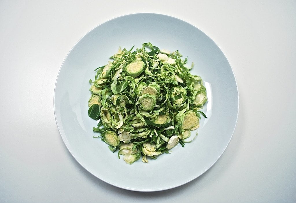 Shaved Brussels Sprouts Salad
