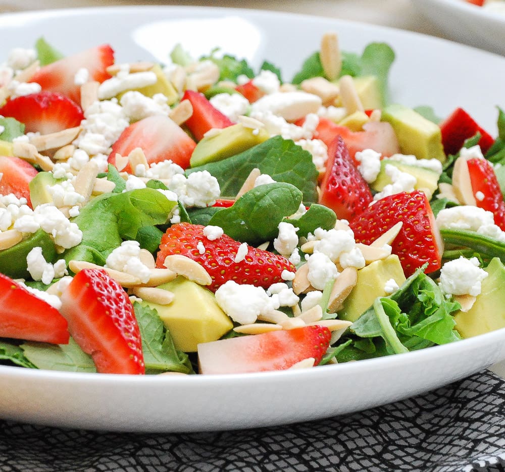 spinachstrawberrysalad