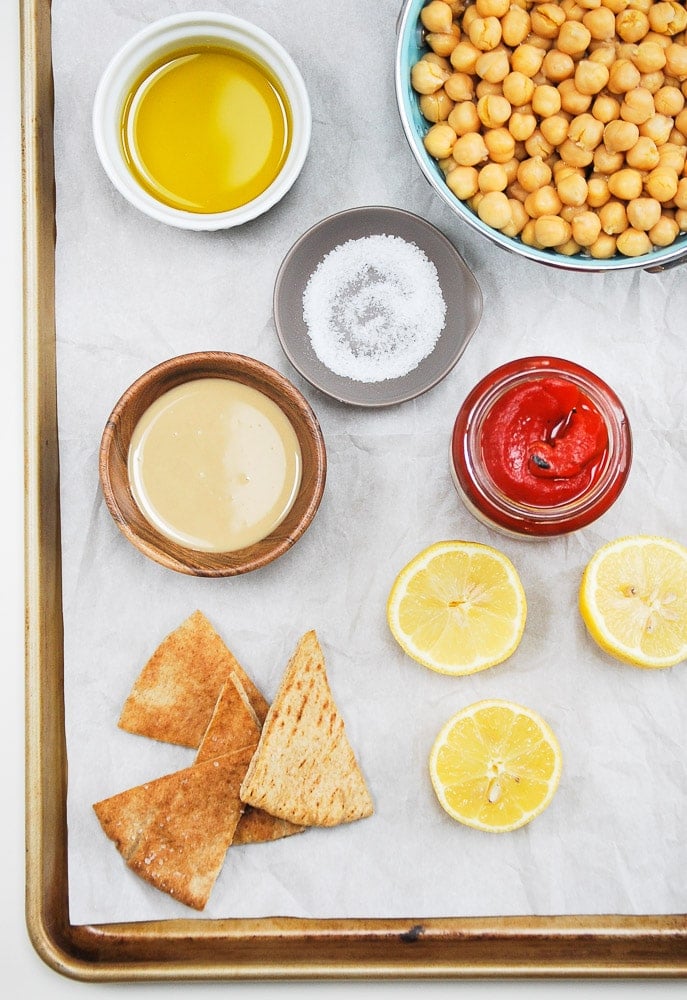 roasted red pepper hummus