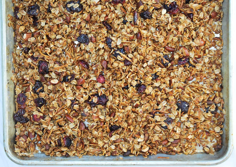 Coconut Cherry Granola-3