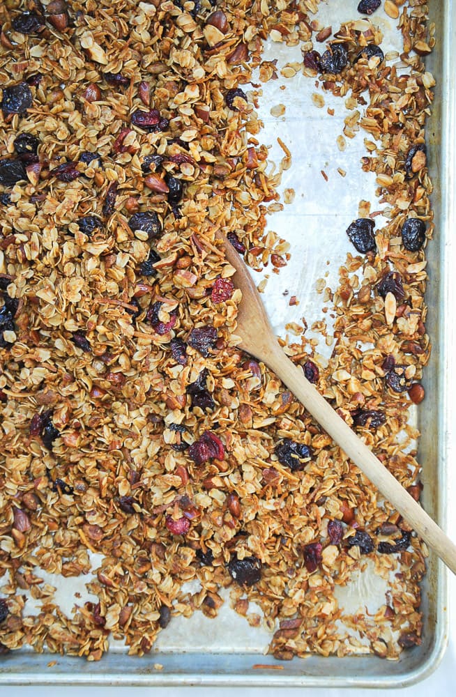 Coconut Cherry Granola-4