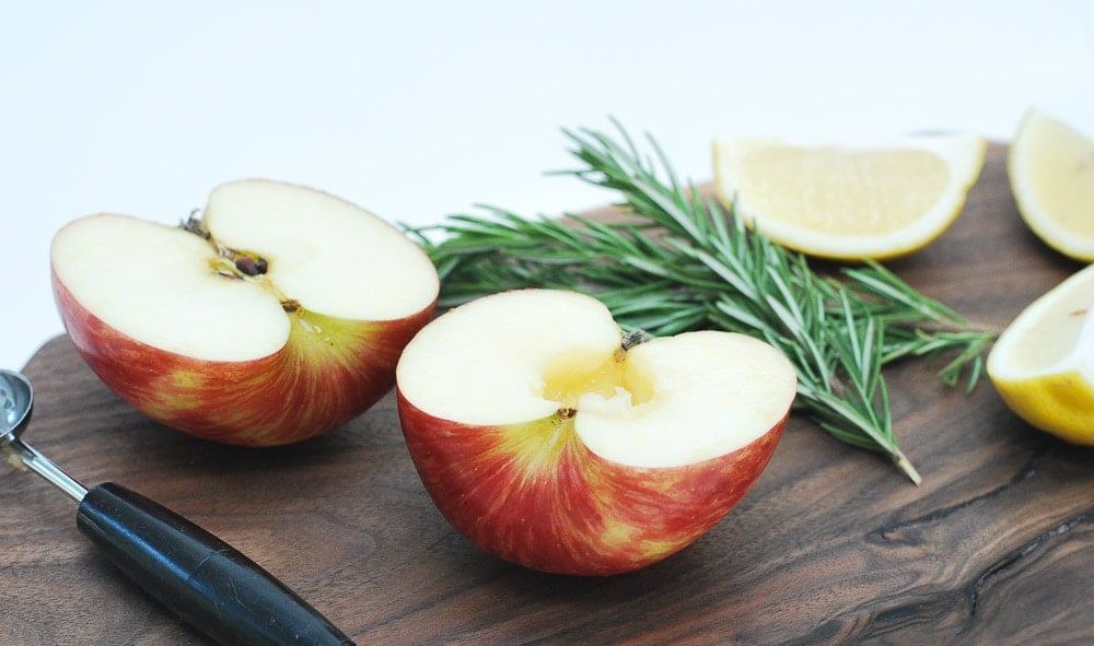 Honey Glazed Apple Roast Chicken