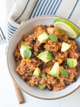 Quick and Easy One Pot Mexican Quinoa