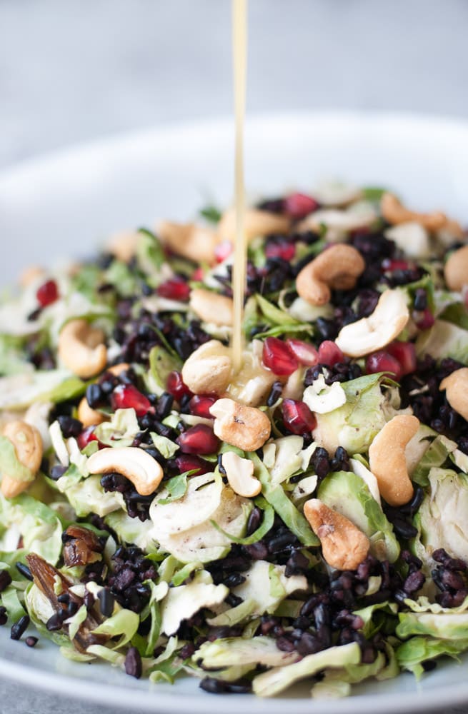 Shaved Brussels Sprouts Salad with Lemon Caper Dressing-3