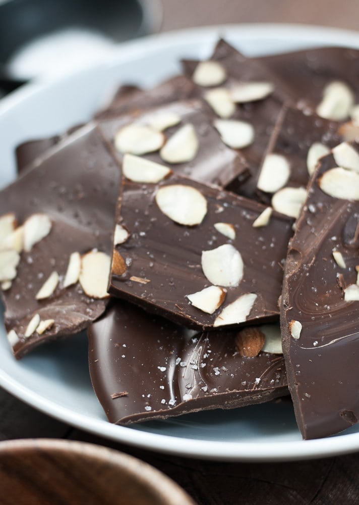Dark Chocolate Peppermint Bark-6
