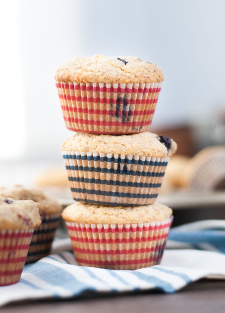 Whole Wheat Berry Corn Muffins-2