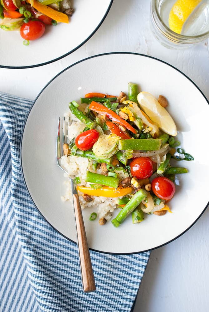 Cauliflower Rice Veggie Bowls-2