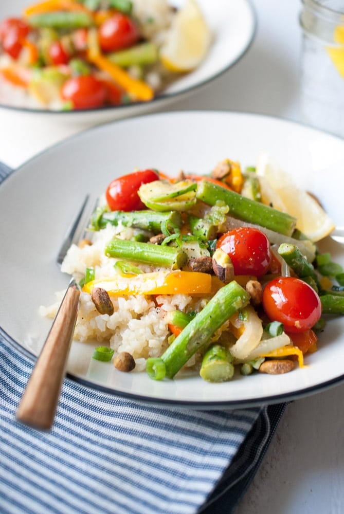 Cauliflower Rice Veggie Bowls-4