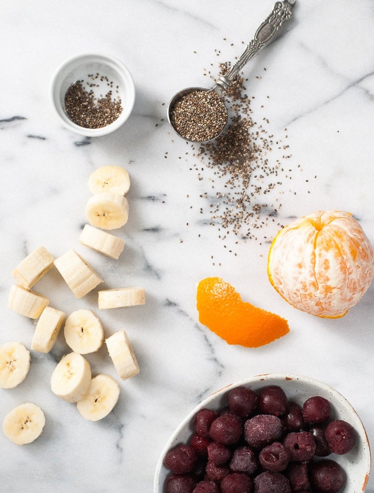 Chocolate Cheery Smoothie Bowl