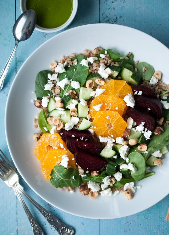 Farro, Roasted Beet, & Citrus Salad-2