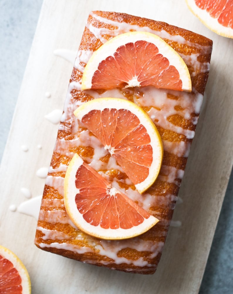 Grapefruit Yogurt Cake