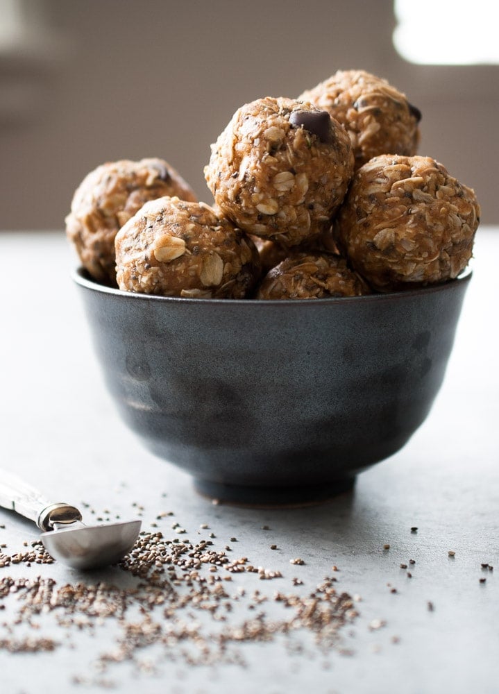 No Bake Oatmeal Energy Bites-3
