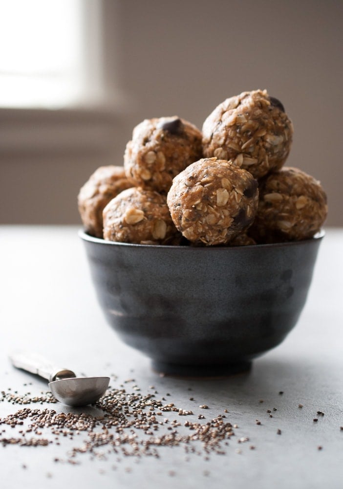 No Bake Oatmeal Energy Bites-4