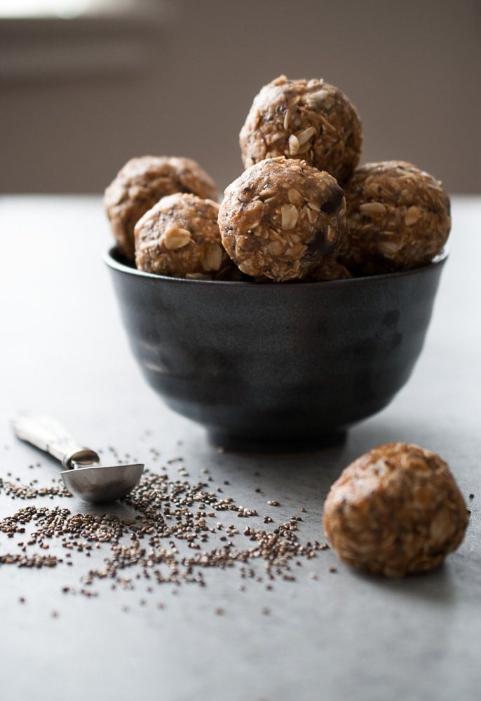 No Bake Oatmeal Energy Bites-7