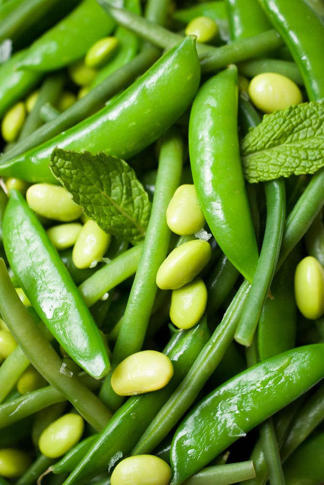 Simple Snap Pea & Green Bean Salad-6