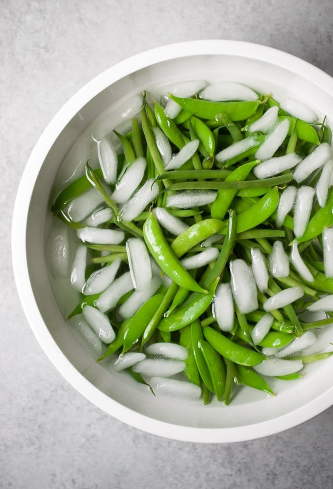 Simple Snap Pea & Green Bean Salad