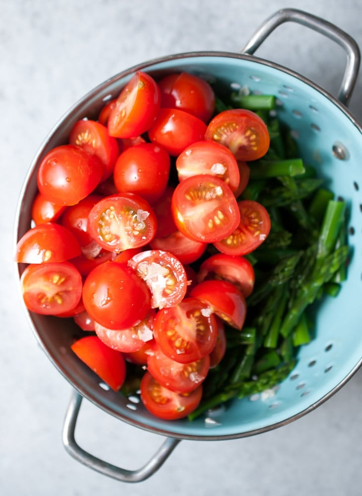 Artichoke, Aspargus, & Tomato Pasta Salad-2