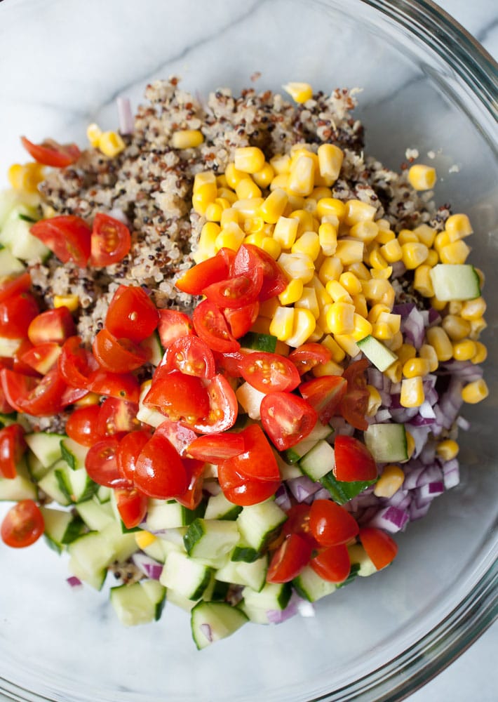 Simple Quinoa Salad-4
