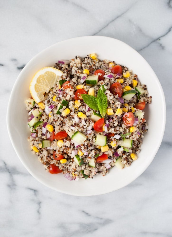 Simple Quinoa Salad-5