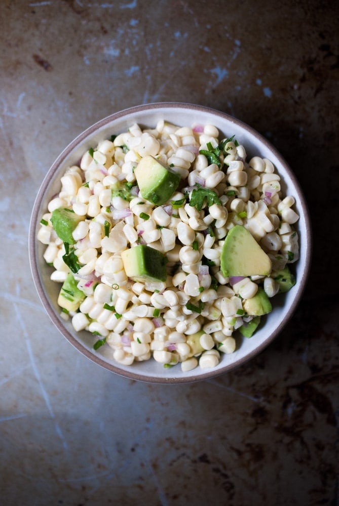 Herb Grilled Chicken w/ Fresh Corn Salsa