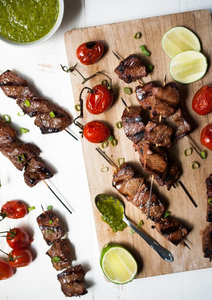 Grilled Steak Kabobs