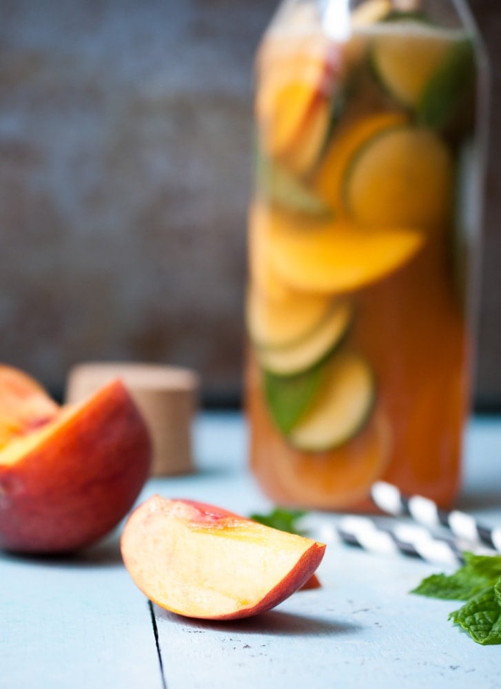 Sparkling Peach & Cucumber Lemonade_-2
