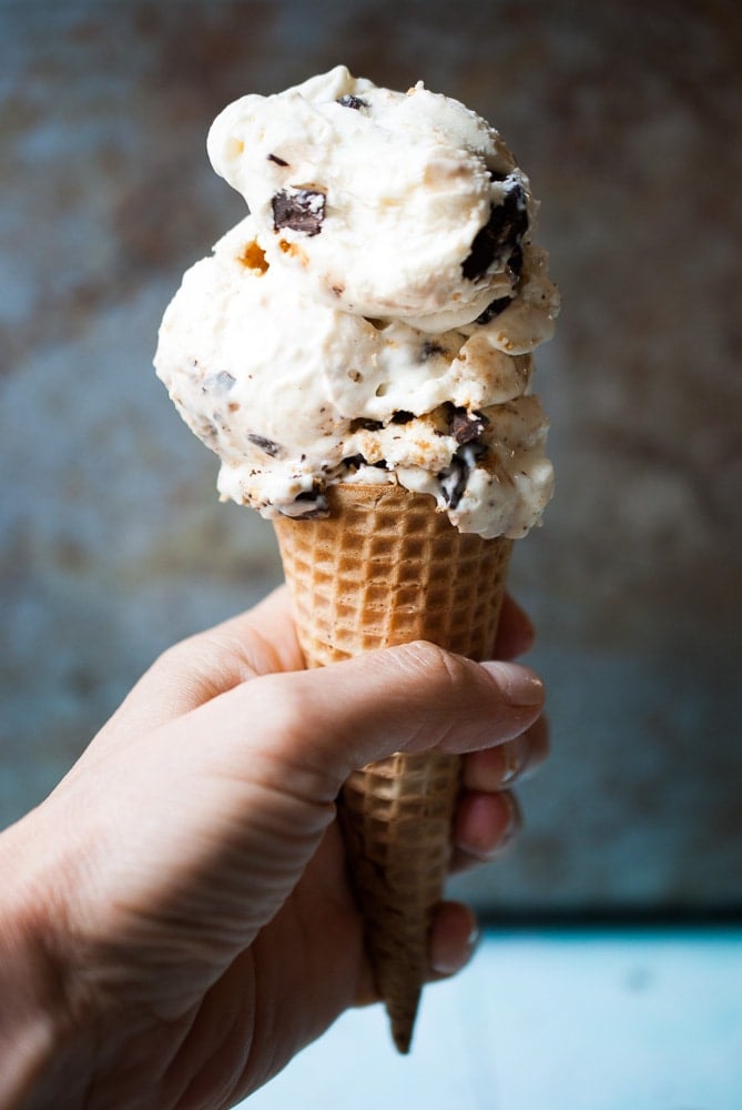 Cheesecake Smores Ice Cream