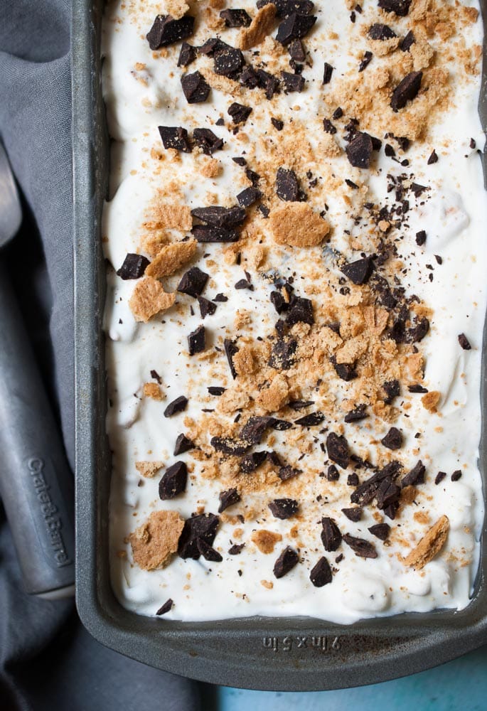 Cheesecake Smores Ice Cream