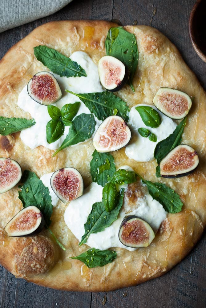 Fig & Buratta Pizza