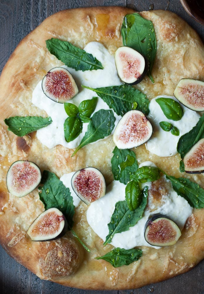 Fig & Buratta Pizza