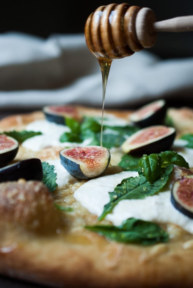 Fig & Buratta Pizza