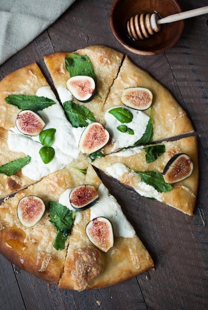 Fig & Buratta Pizza