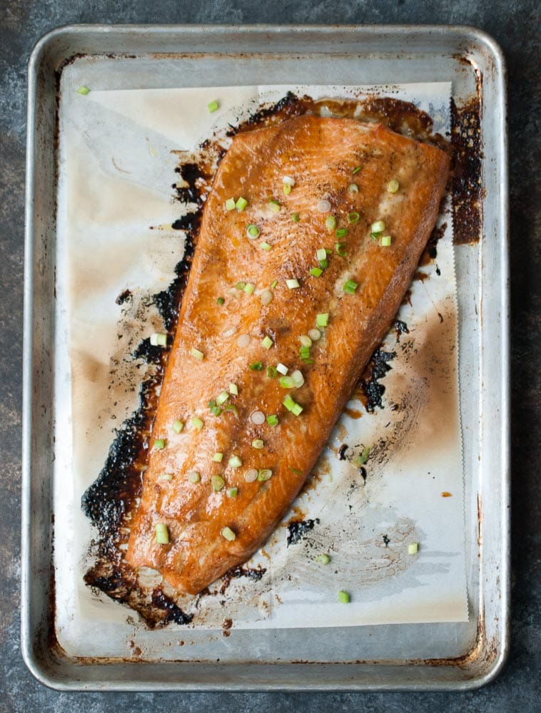 Baked Butter Salmon