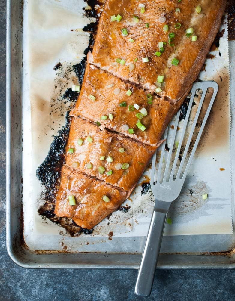 Baked Butter Salmon