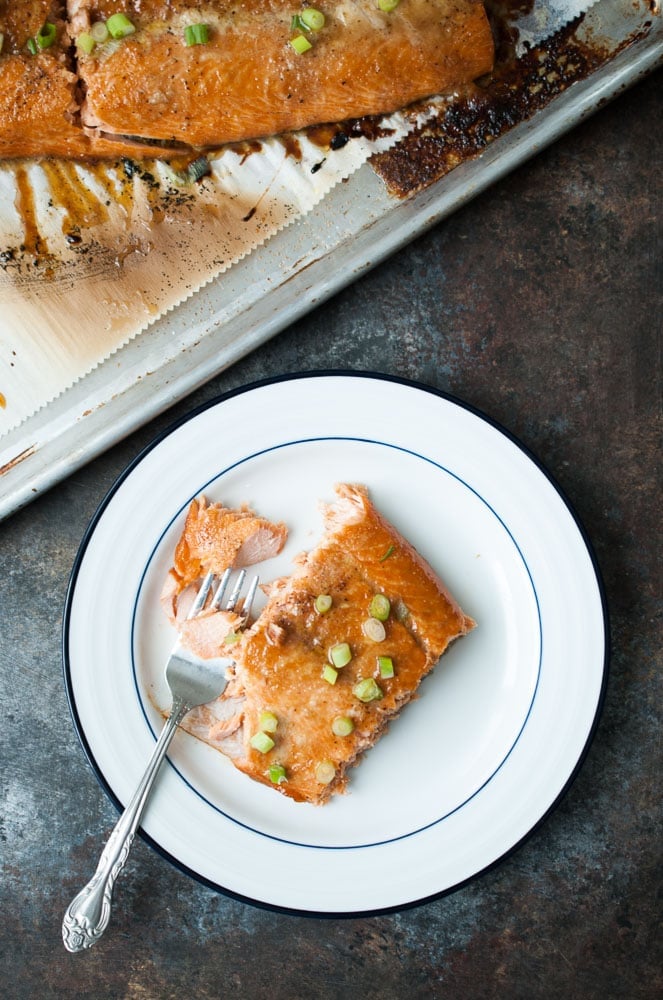 Baked Butter Salmon