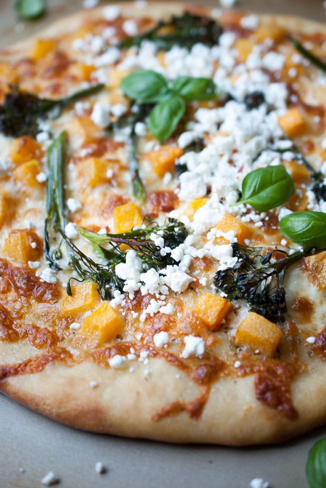 Butternut Squash & Broccolini Pizza