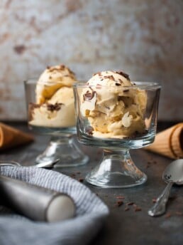 No Churn Pumpkin Chocolate Chunk Ice Cream