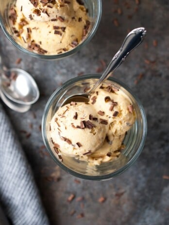 No Churn Pumpkin Chocolate Chunk Ice Cream