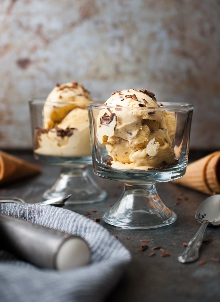 No Churn Pumpkin Chocolate Chunk Ice Cream