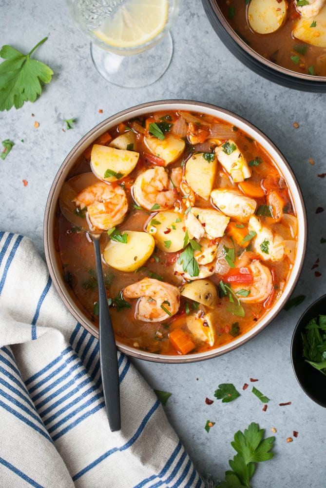 Seafood & Potato Stew