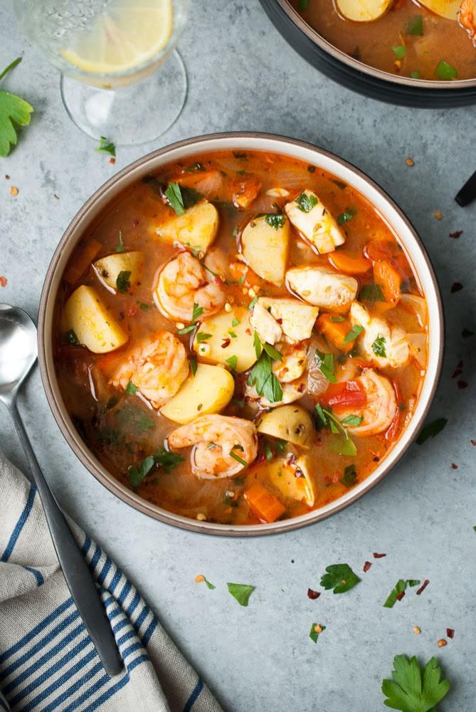 Seafood & Potato Stew