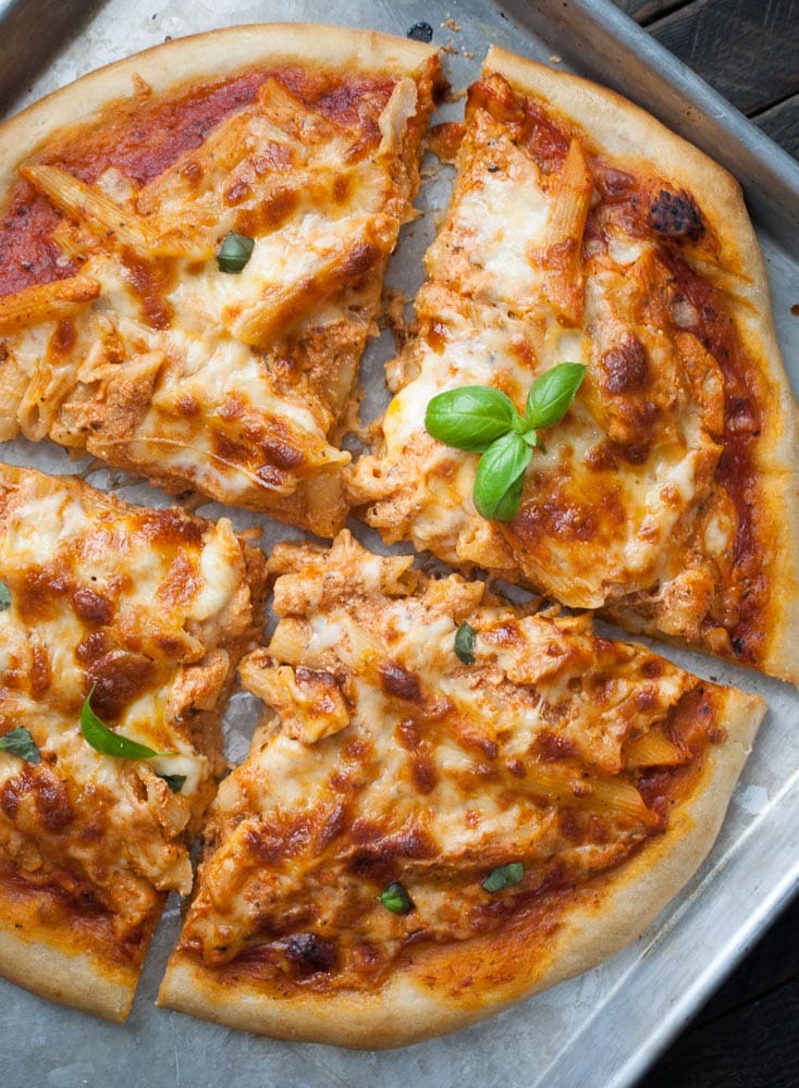Baked Ziti Pizza