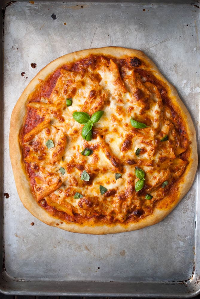 Baked Ziti Pizza
