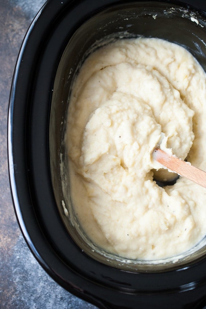 Slow Cooker Mashed Potatoes
