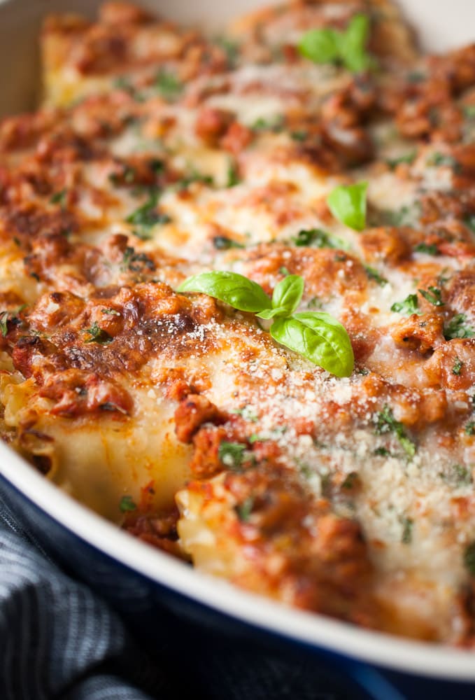 Turkey Spinach Lasagna Roll Ups