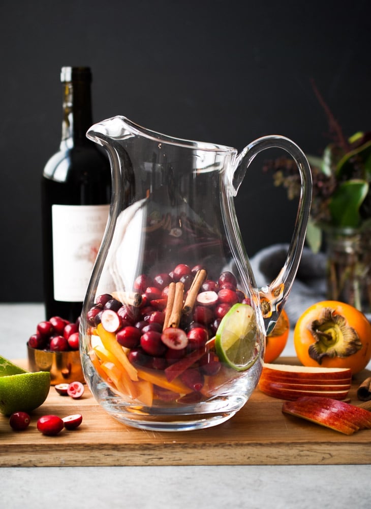 Cranberry Apple Persimmon Sangria