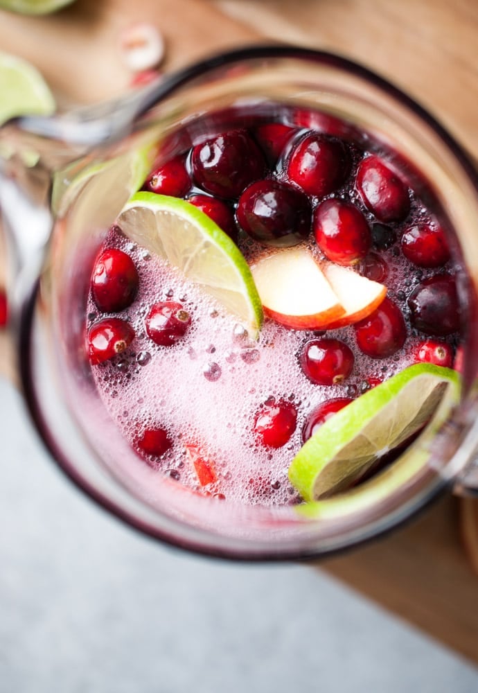 Cranberry Apple Persimmon Sangria