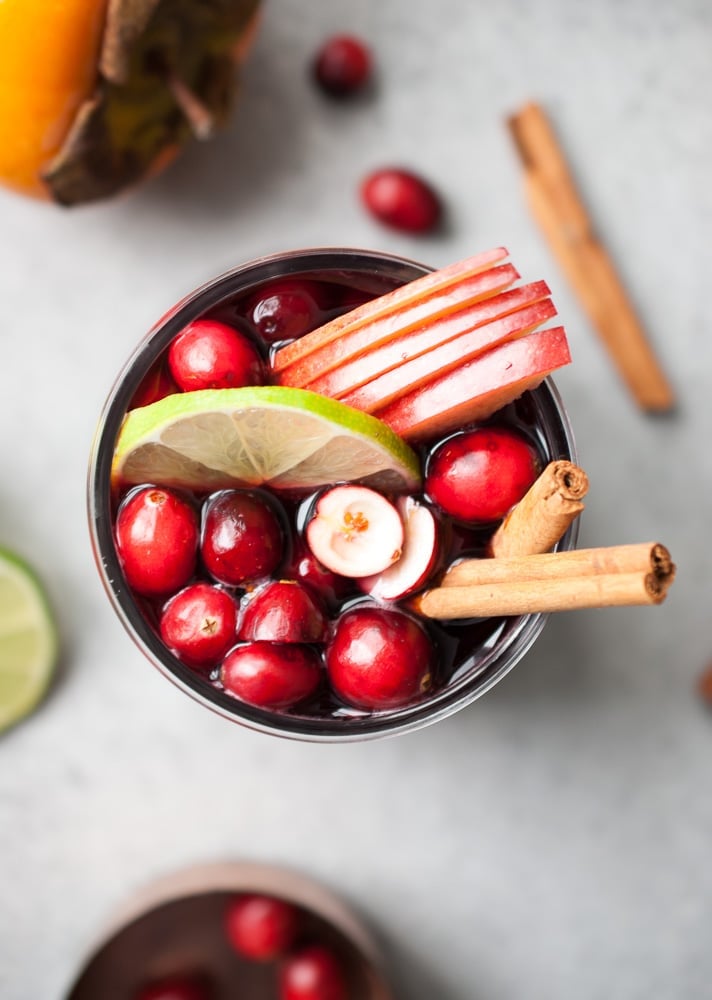 Cranberry Apple Persimmon Sangria