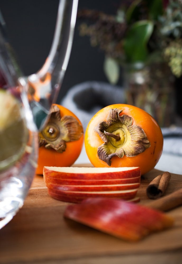 Cranberry Apple Persimmon Sangria